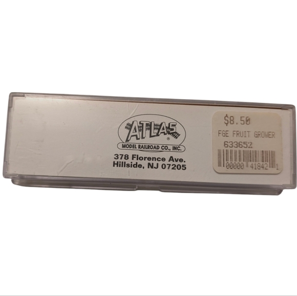 ATLAS N Scale Fruit Growers Express 50ft Model Train Reefer Boxcar Vintage Retro - Picture 5 of 7